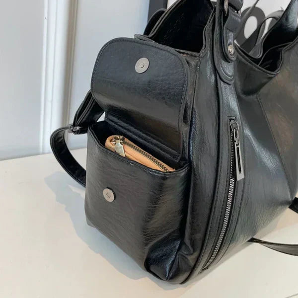 Sally – Classic Leather Tote Bag