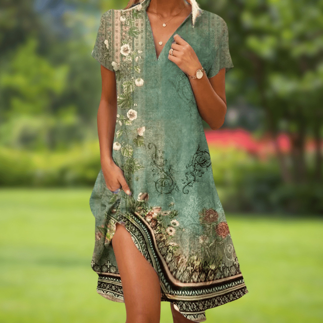 Joan – Chic Elegant Midi Dress