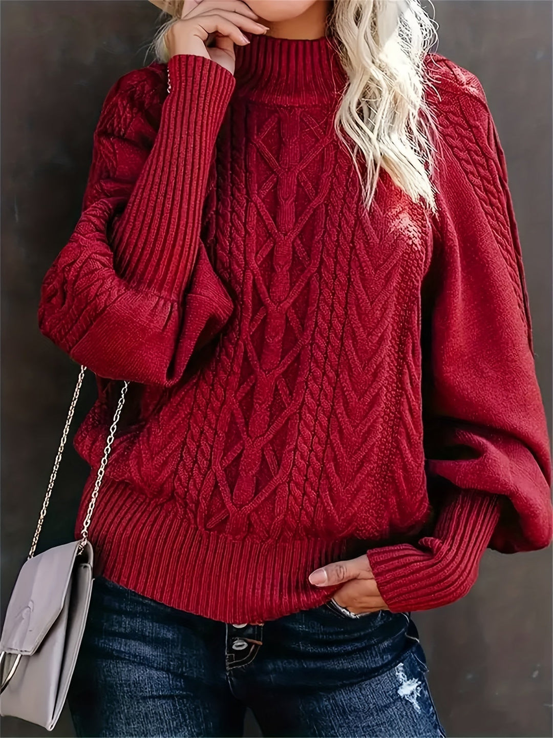 Veronica – Casual Long Sleeve Knitted Sweater