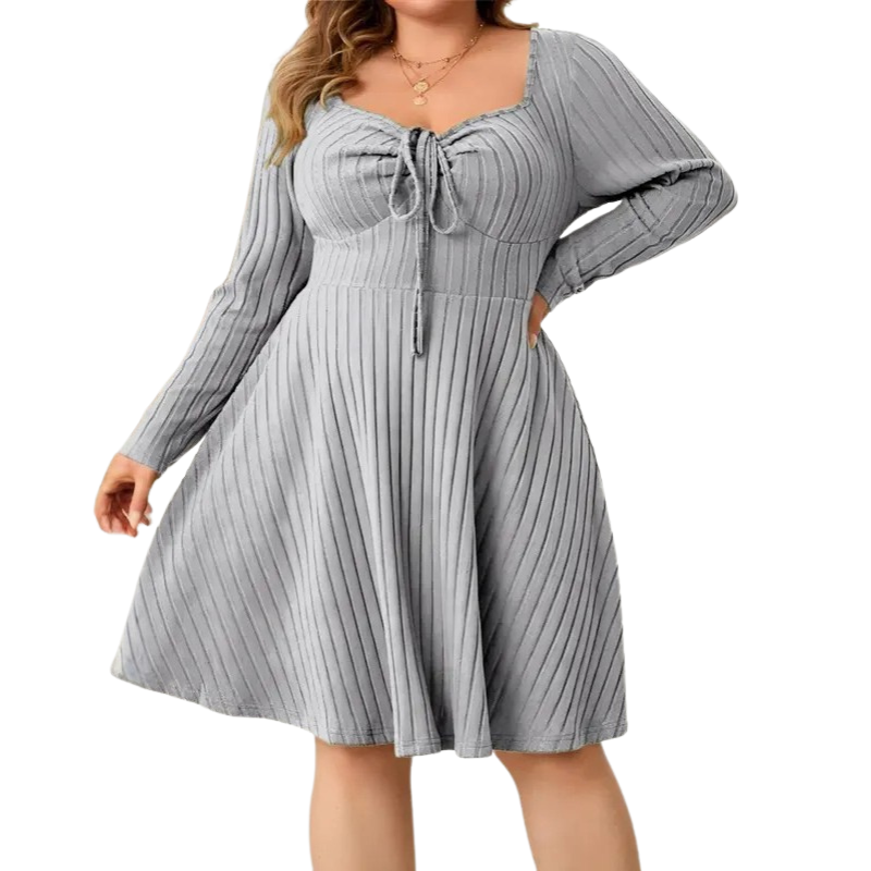 Helen – Modern Tie Detail Long Sleeve Shirt