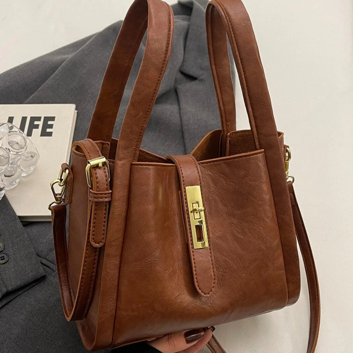 Iris – Elegant Retro Crossbody Shoulder Handbag