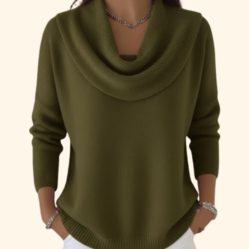 Leona – Collared Sweater