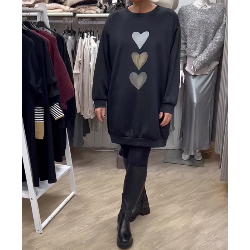Cynthia – Casual Sweatshirt Dress