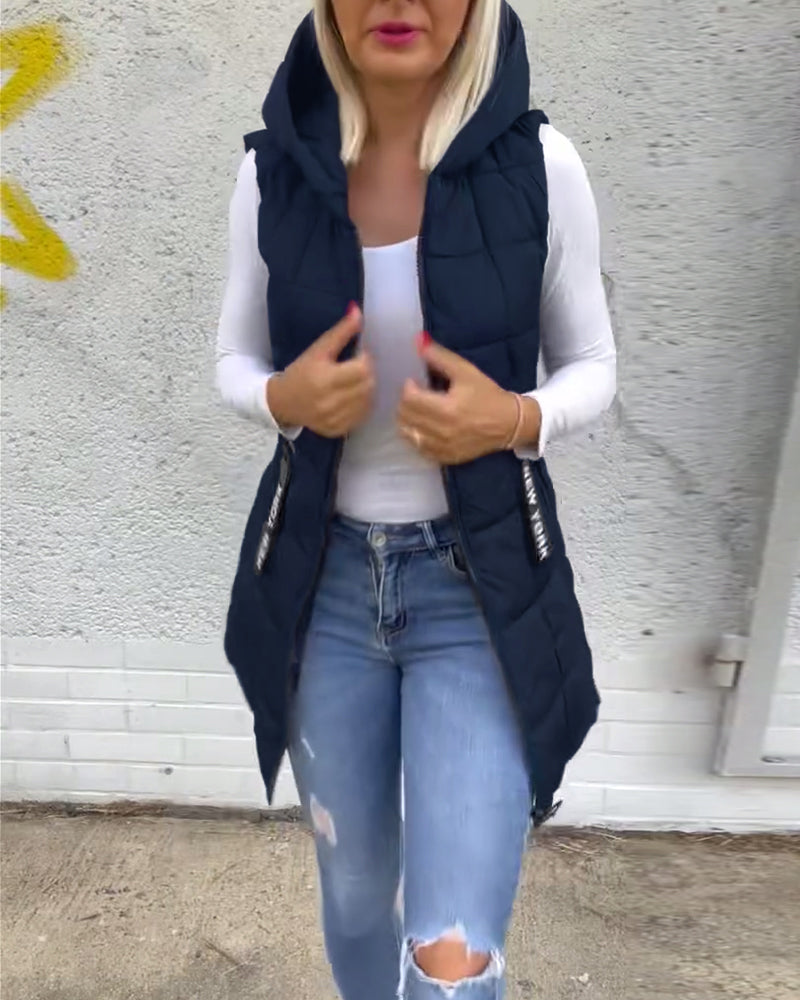 Celeste – Sleeveless Puffer Jacket
