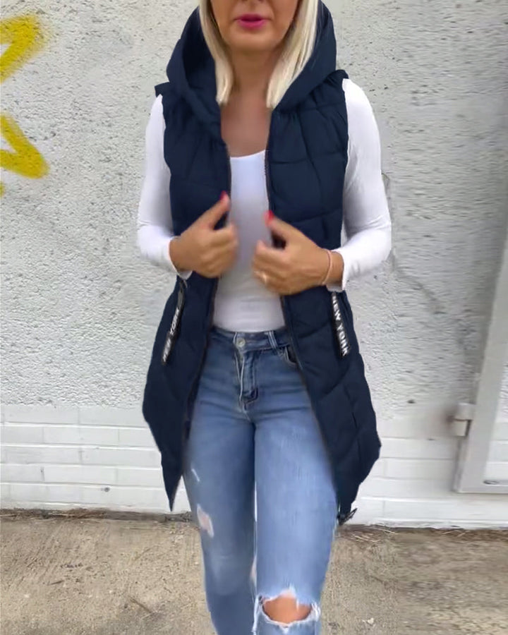 Celeste – Sleeveless Puffer Jacket