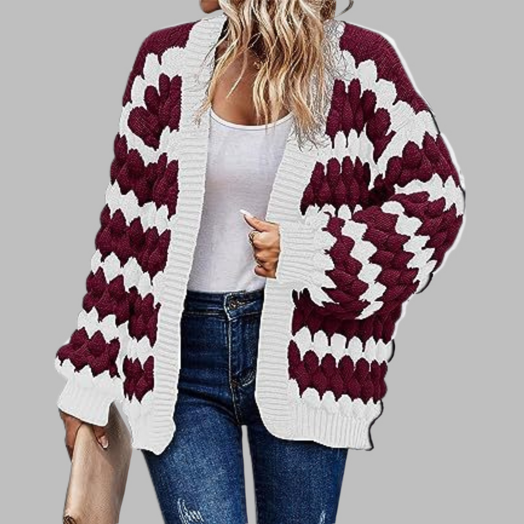 Isobel – Casual Long Sleeve Drop Shoulder Cardigan