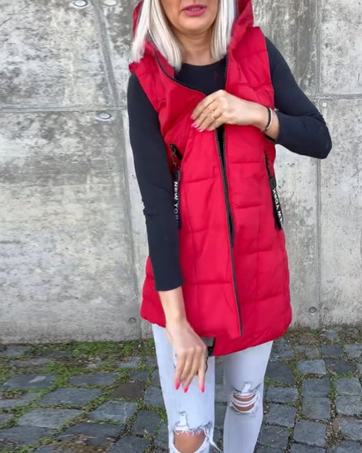 Celeste – Sleeveless Puffer Jacket