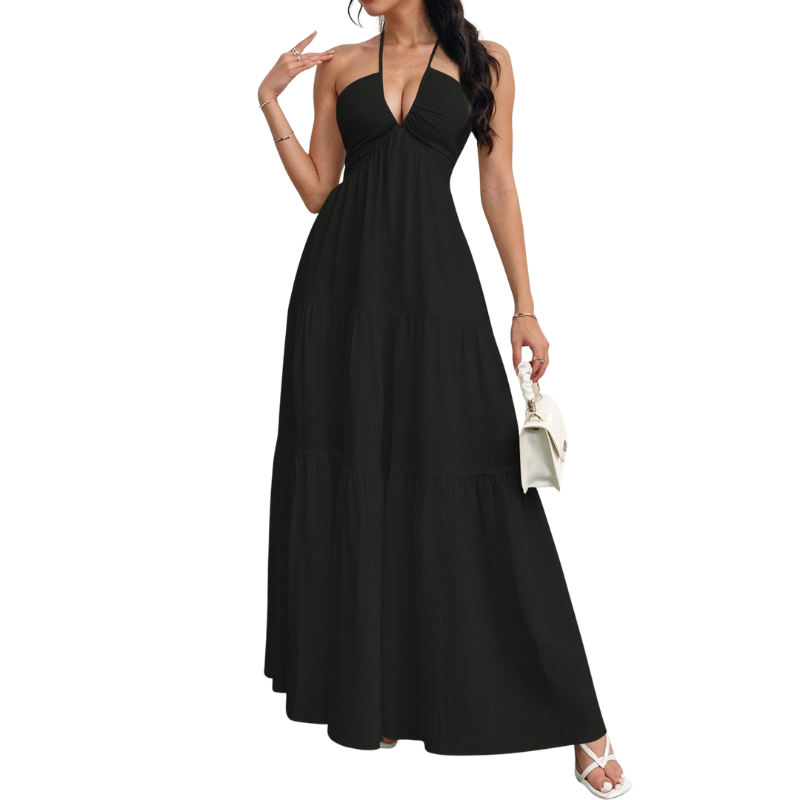 Jean – Minimalist Loose Fit Beach Vacation Dress