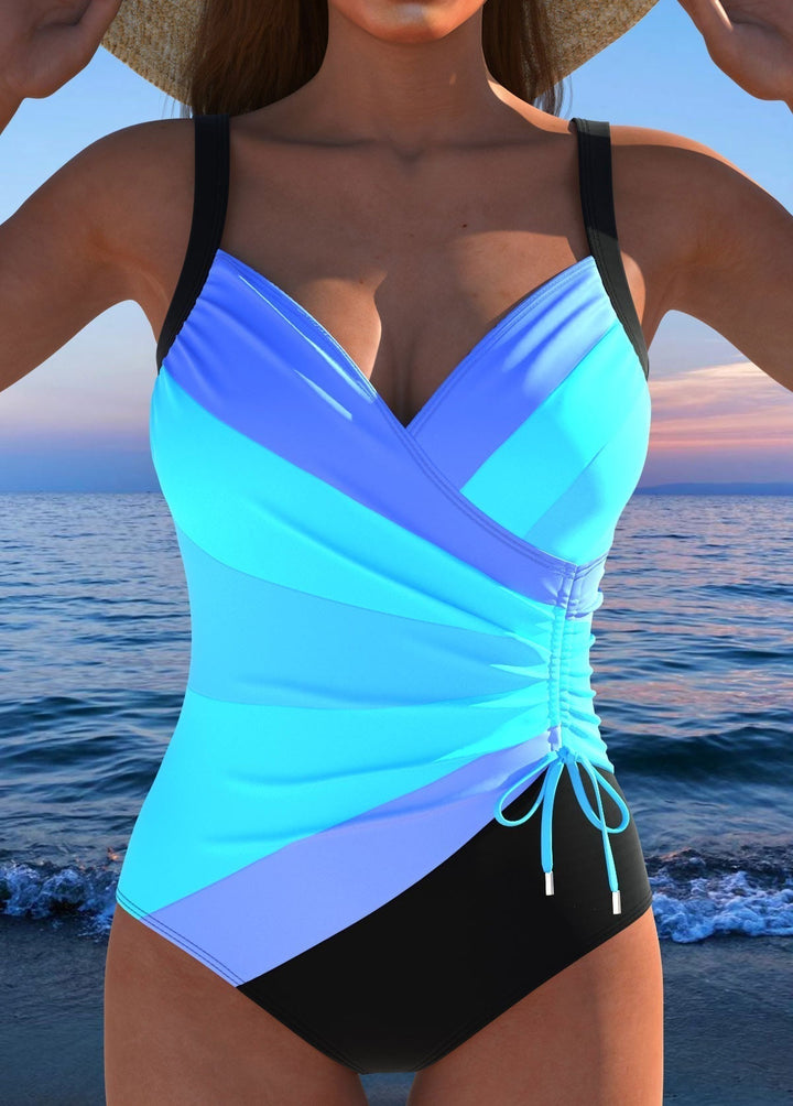 Vivien – Shaping Crossover One-Piece Swimsuit