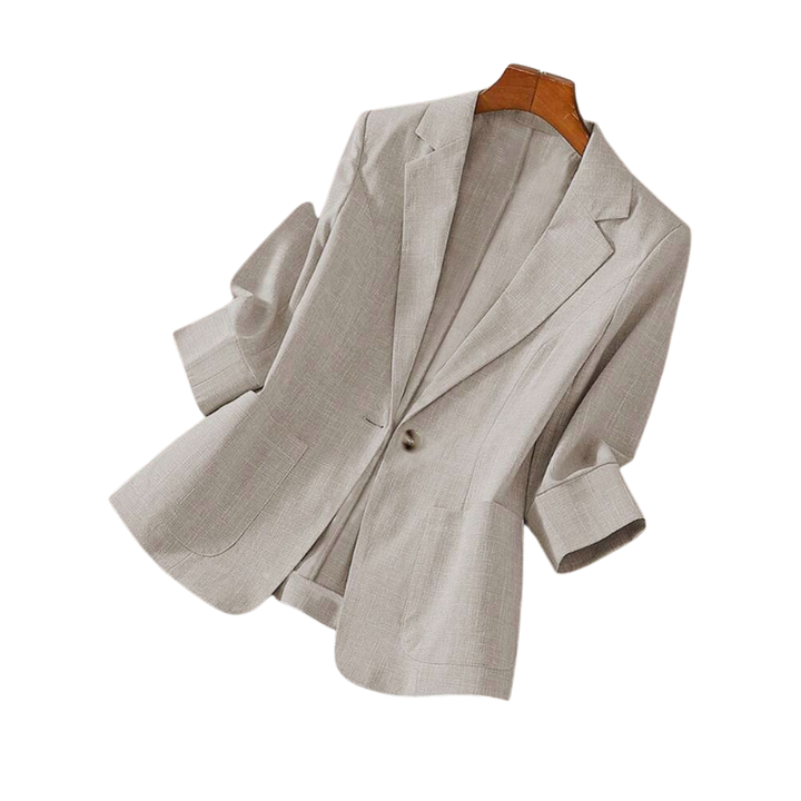 Ethel – Classic Long Sleeve Blazer Coat
