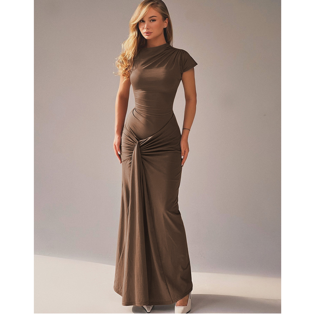 Eileen – Formal Tie-Back Bodycon Evening Dress