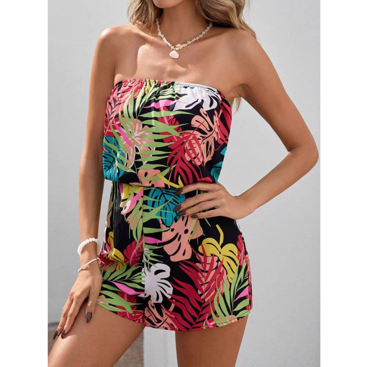 Susan – Lightweight Sleeveless Curvy Fit Tank Romper