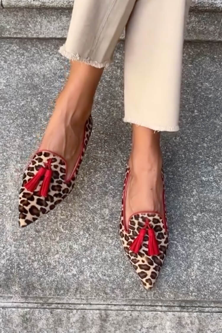 Beverley – Pointed Tassel Loafer