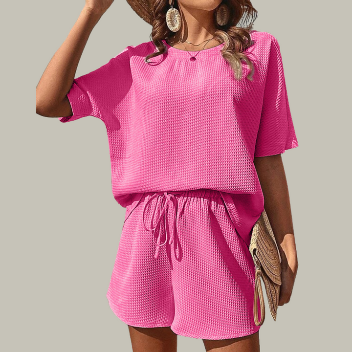 Jill – Casual Plus Size Summer Lounge Set