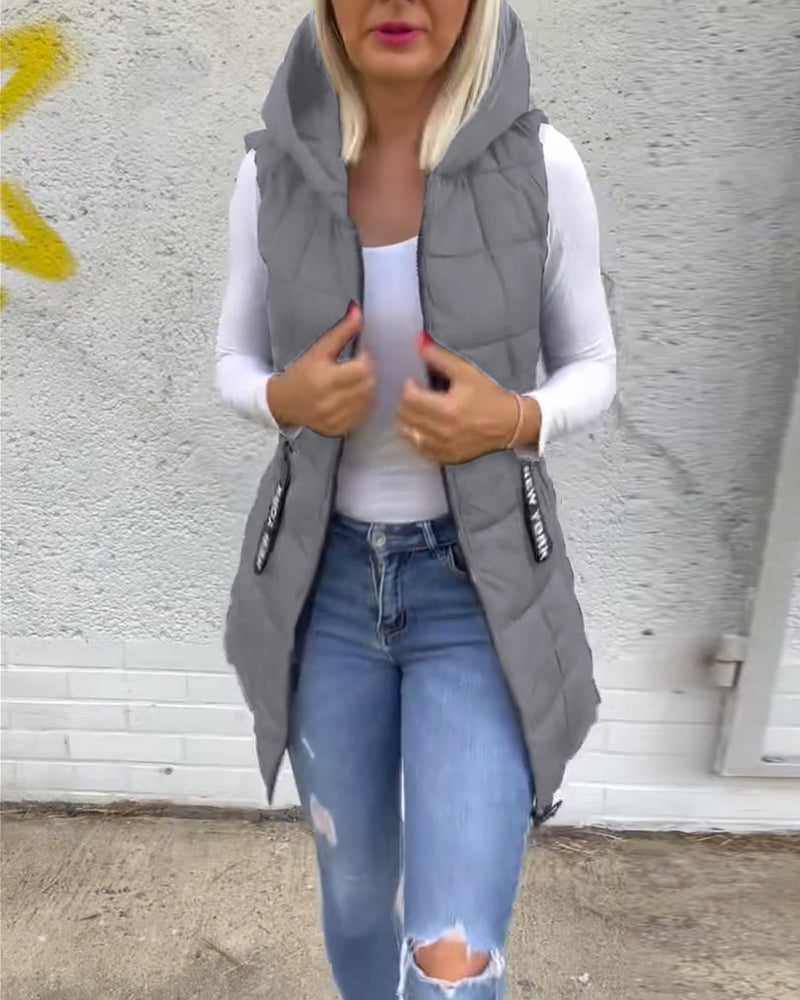 Celeste – Sleeveless Puffer Jacket
