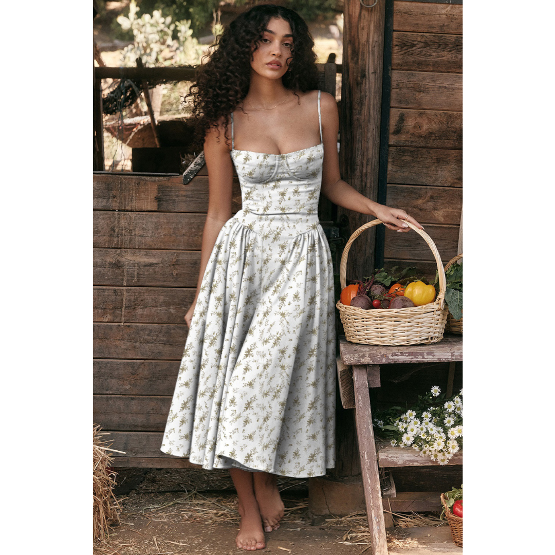 Cheryl – Boho Printed Wide-Leg Jumpsuit
