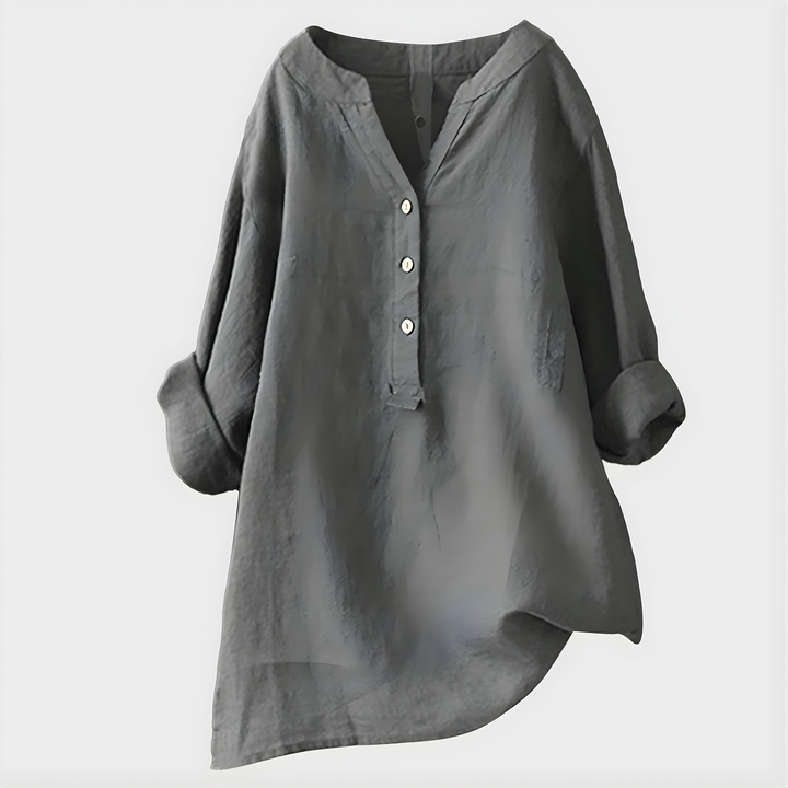 Diane – Elegant V-Neck Blouse
