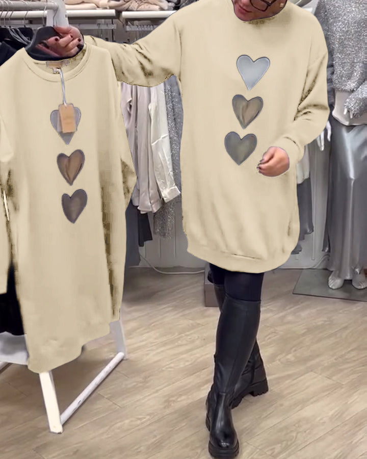 Cynthia – Casual Sweatshirt Dress