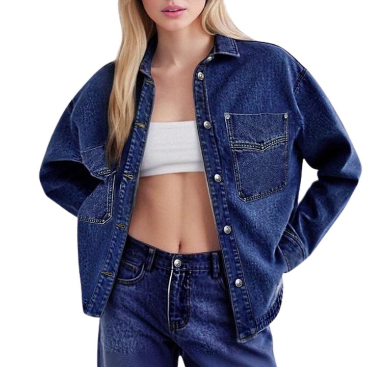 Sharon – Solid Zip-Up Collared Workout Jacket