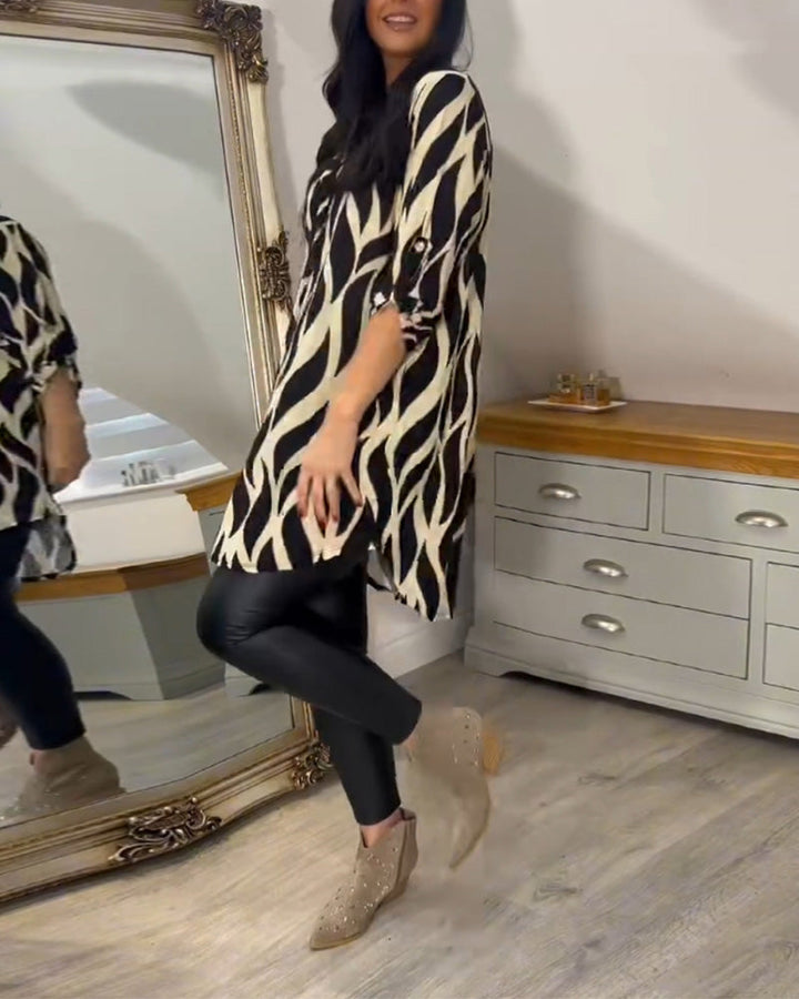 Alexandra – Printed Loose Fit Top