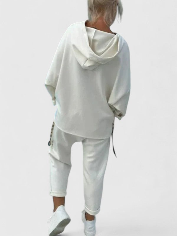 Trudy – Comfortable Hooded Sweatshirt Set