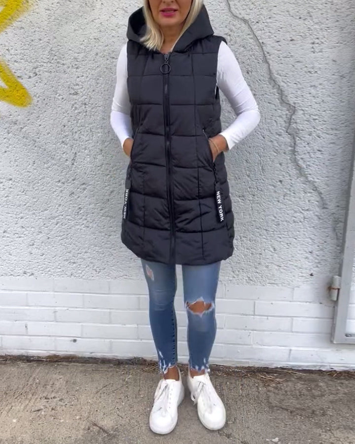 Celeste – Sleeveless Puffer Jacket