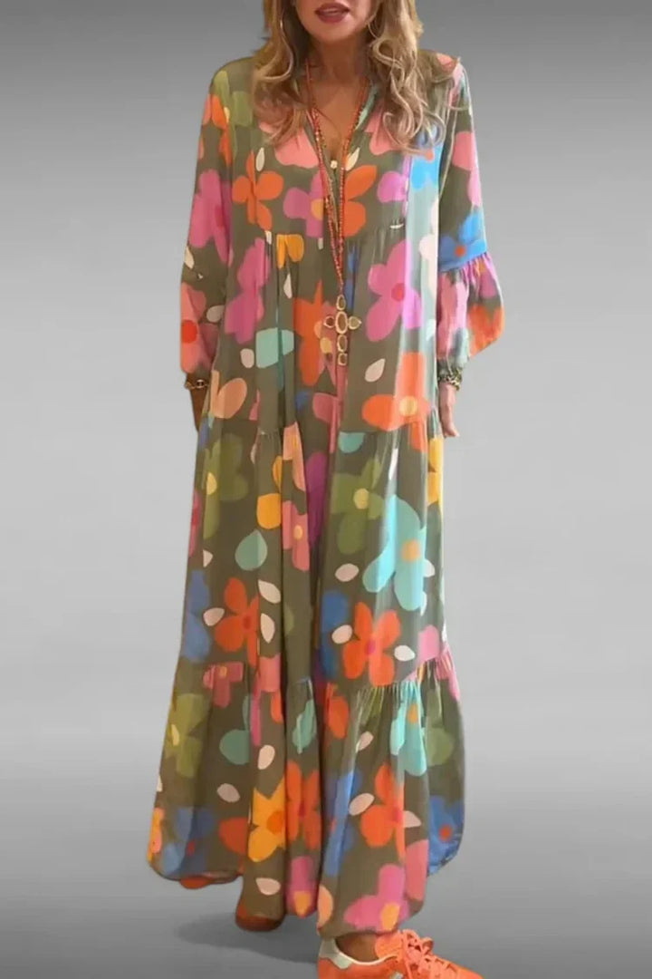 Mabel – Relaxed Fit Floral Maxi Dress