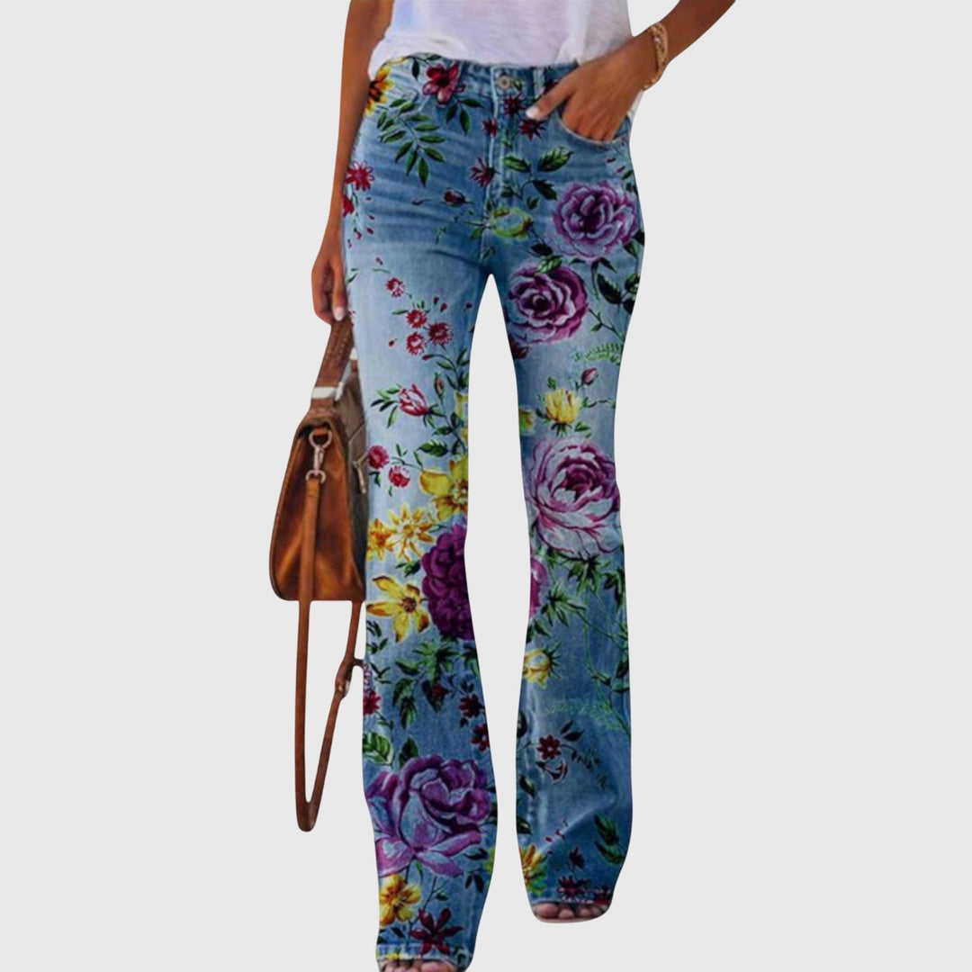 Gretchen – Floral Print Pants