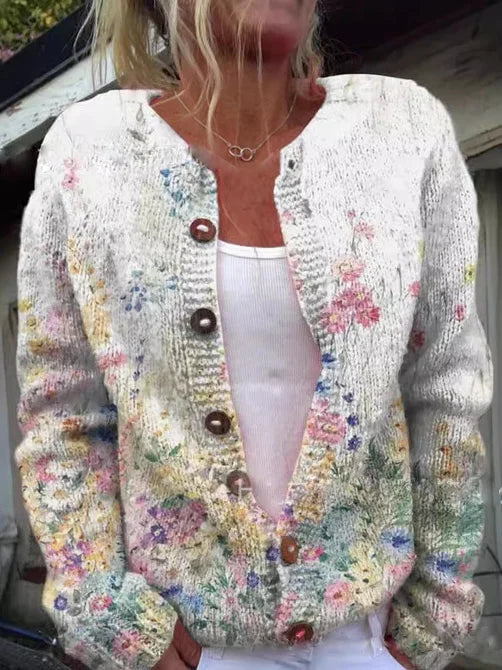 Flora – Vintage Floral Cardigan