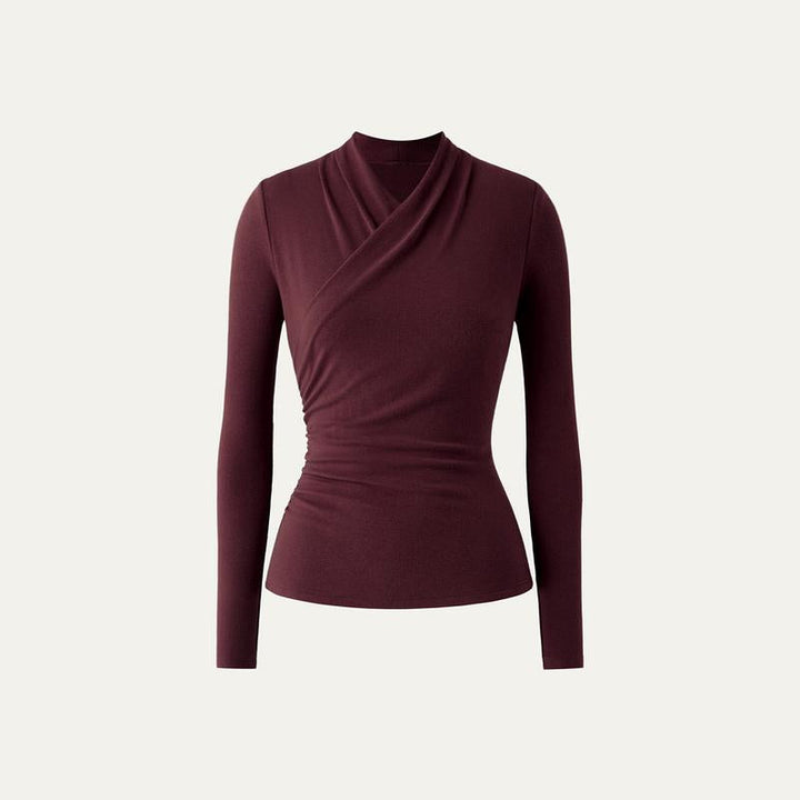 Sonia – Chic Sheer Mesh Long Sleeve Top