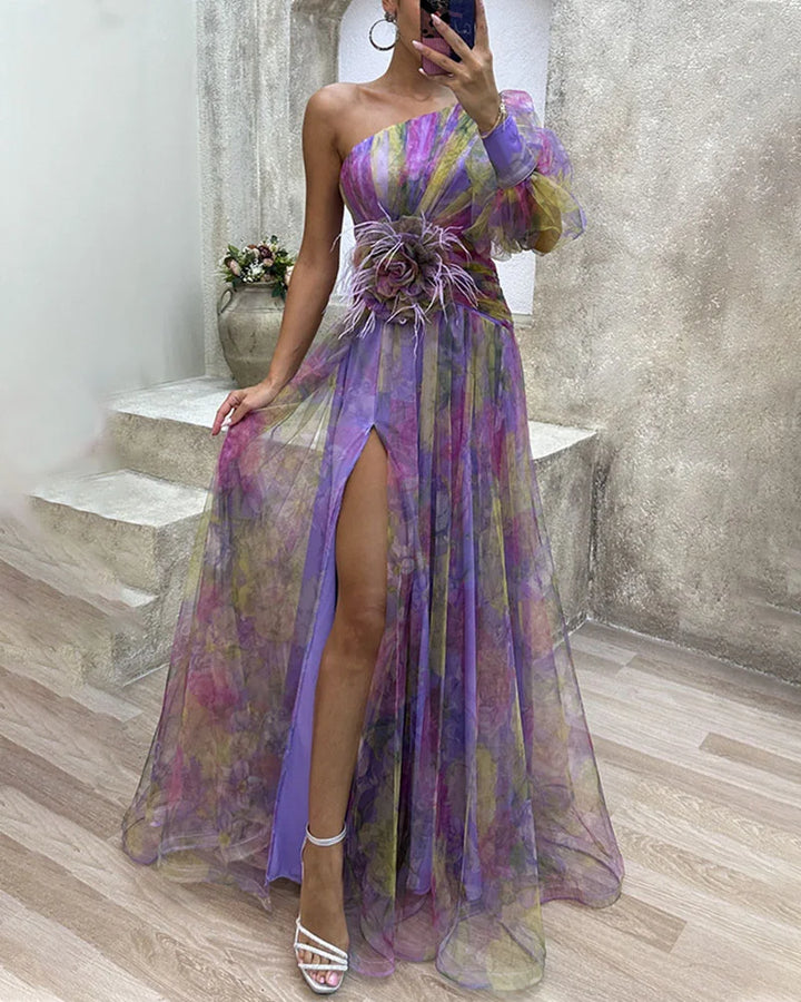 Sonia – Elegant Split Dress