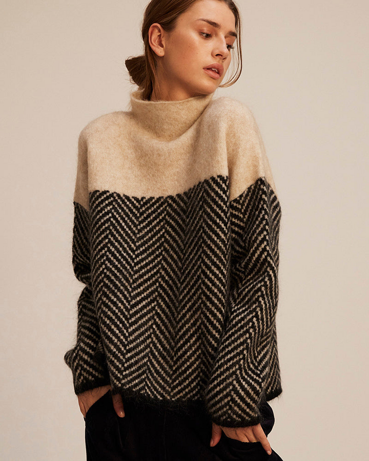 Norah – Cotton Turtleneck Sweater
