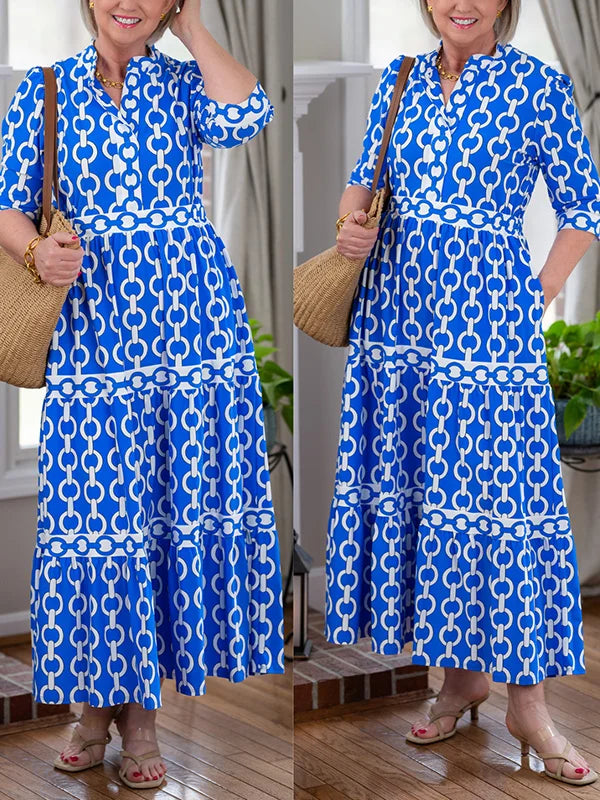 Cynthia – Chain Link Midi Dress