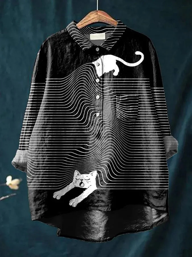 Cora – Cat Art Shirt