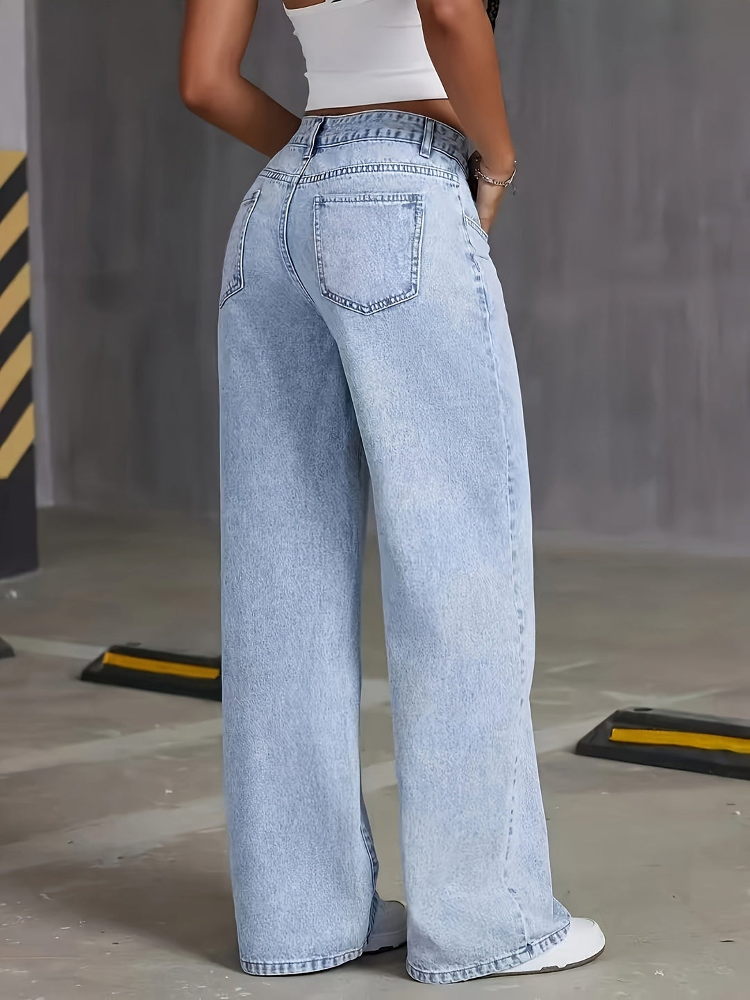 Anthea – Vintage Wash Adjustable Jumpsuit