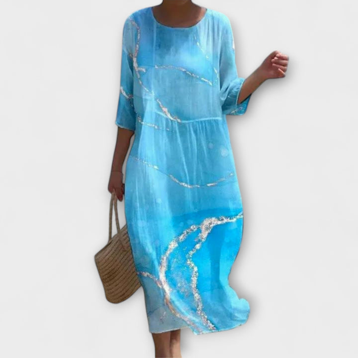 Eileen – Elegant Floral Maxi Dress