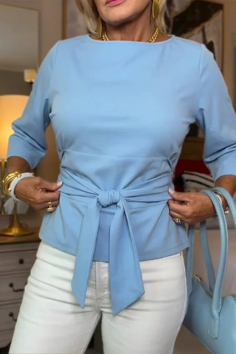 Judith – Tie Waist Flattering Top