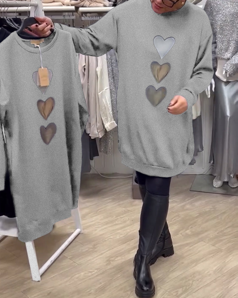 Cynthia – Casual Sweatshirt Dress