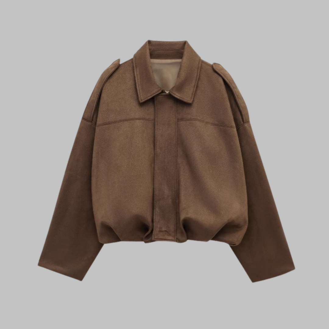 Eileen – Classy Long Sleeve Button Down Jacket
