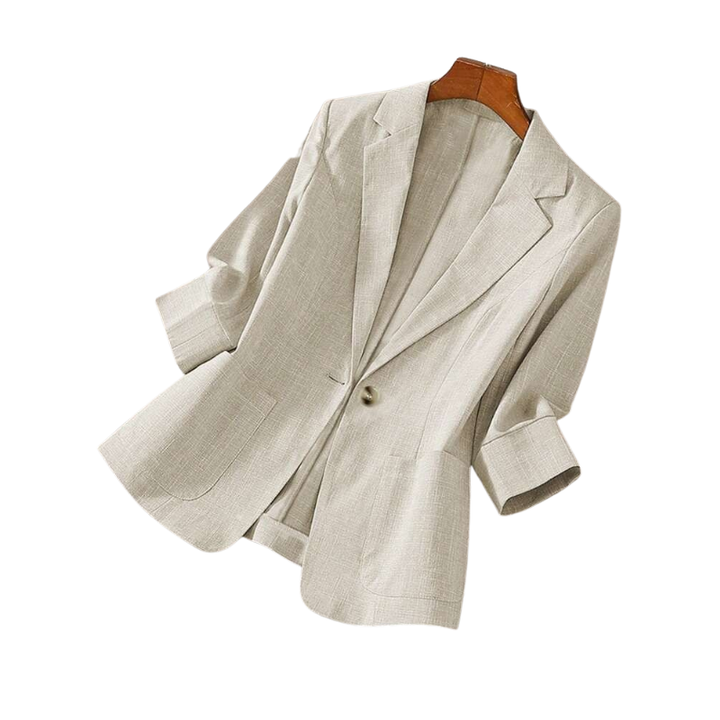 Ethel – Classic Long Sleeve Blazer Coat