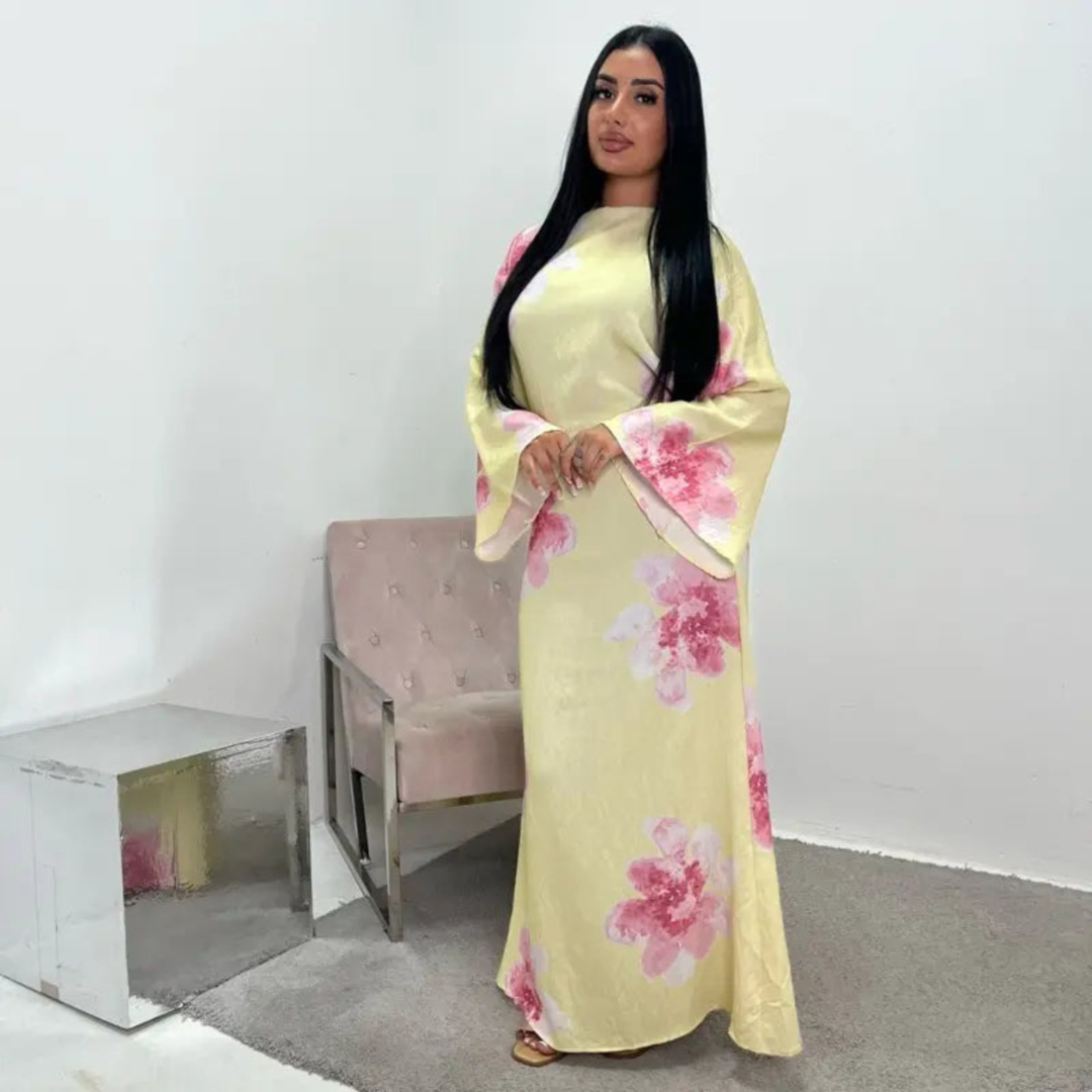 Isobel – Modest Floral Loose Fit Maxi Dress