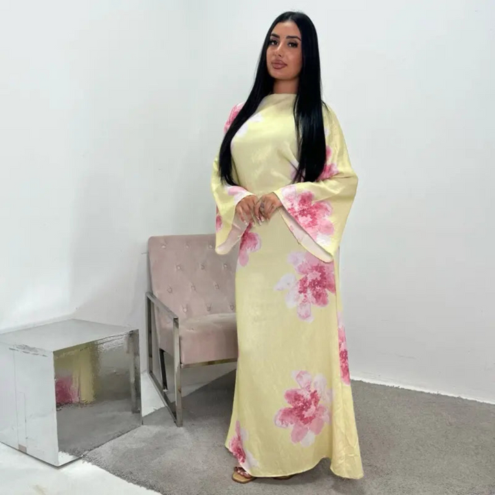 Isobel – Modest Floral Loose Fit Maxi Dress