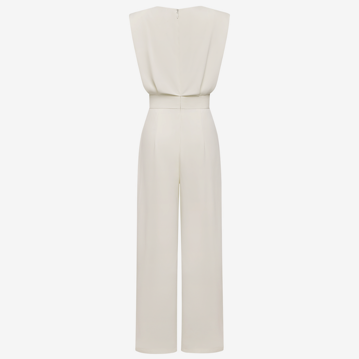 Serena – Structured Wide-Leg Jumpsuit