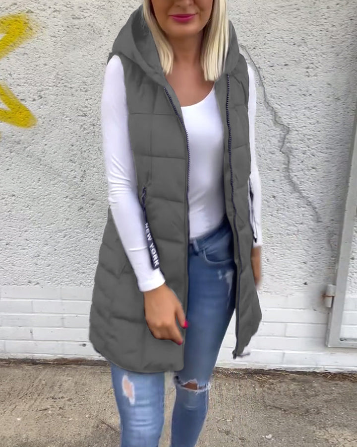 Celeste – Sleeveless Puffer Jacket