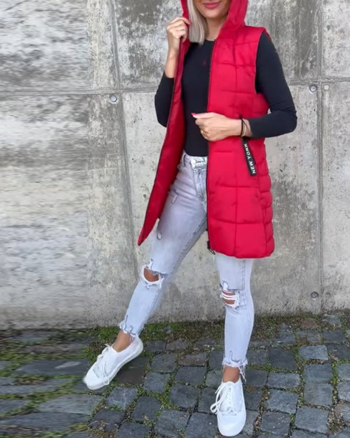 Celeste – Sleeveless Puffer Jacket