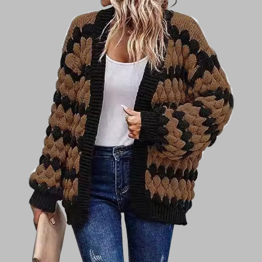 Isobel – Casual Long Sleeve Drop Shoulder Cardigan