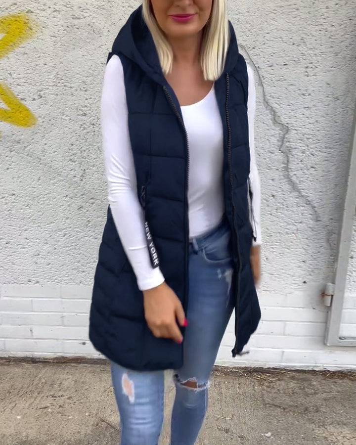 Celeste – Sleeveless Puffer Jacket