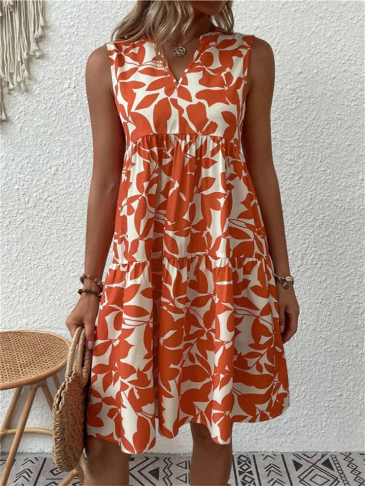 Beryl – Flowing Flattering Midi Dress