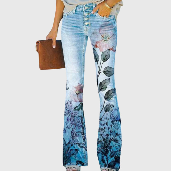 Gretchen – Floral Print Pants