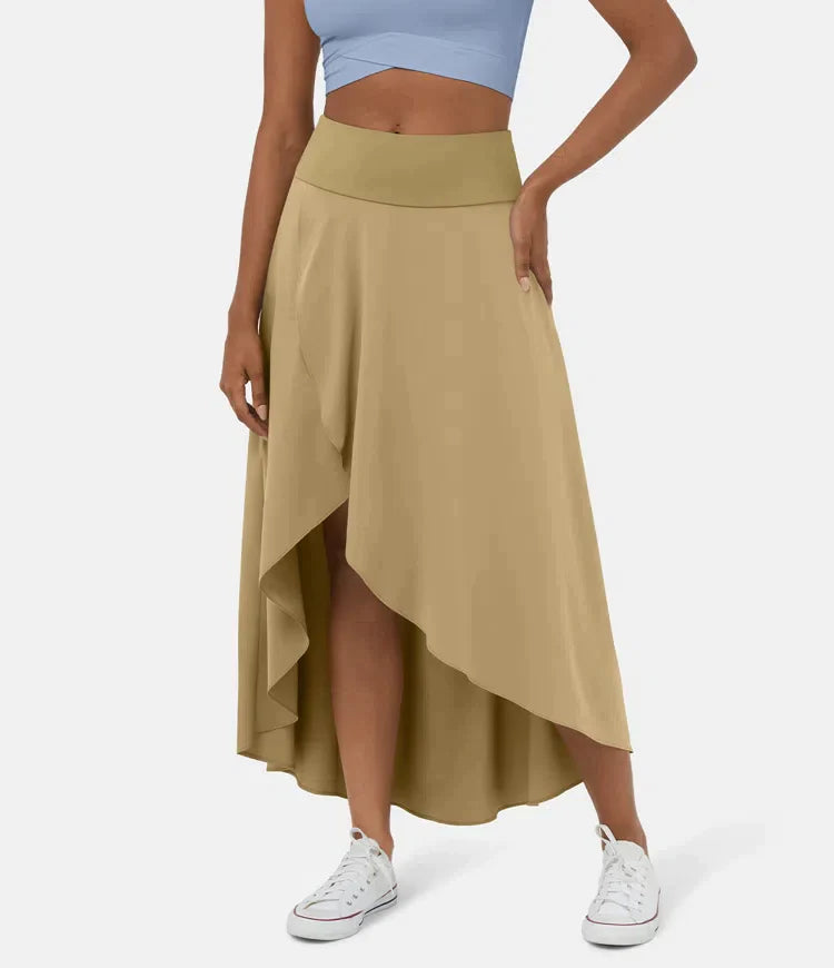 Amelie – Elegant Asymmetric Midi Skirt